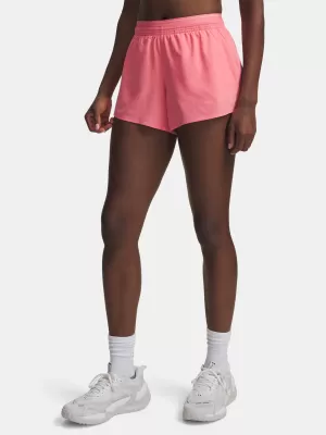 Damen-Shorts UNDER ARMOUR VANISH WOVEN 3IN SHORTS 6009965-600 ROSA
