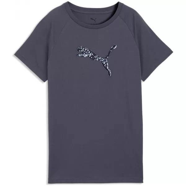  Damen-T-Shirt PUMA ESS SEQUINS TEE 69457635 TINTENFARBENE TIEFEN 