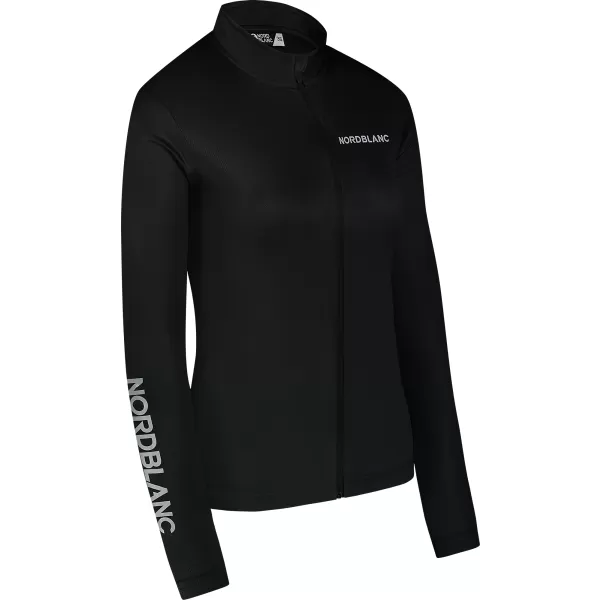  Damen-Radtrikot NORDBLANC VELOFLOW NBSLF8105 SCHWARZ 