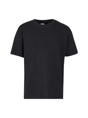 Kinder-T-Shirt URBAN CLASSICS UCK8872A-03102 SCHWARZ/WEIß