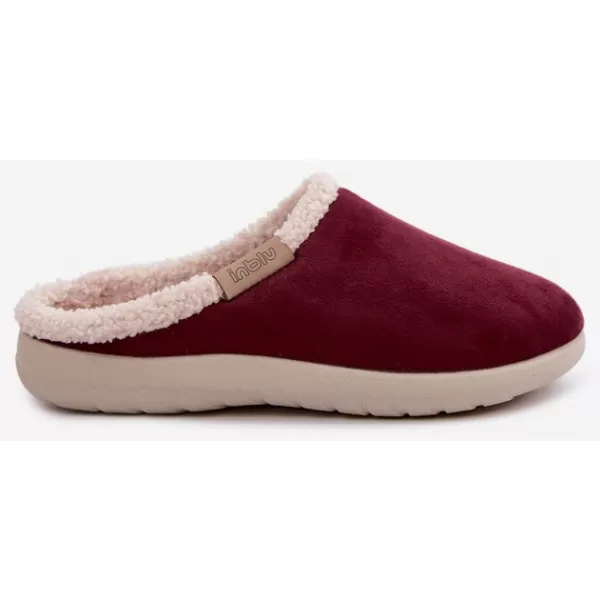 Damenhausschuhe INBLU ET000042 BORDO 