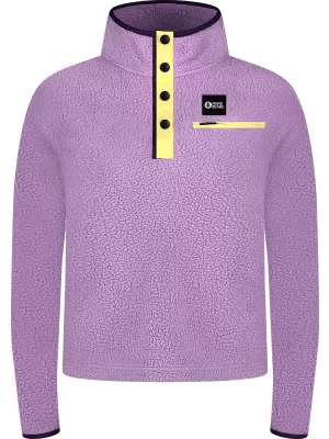 Fleece-Sweatshirt für Damen NORDBLANC BOLETUS NBSFL8378 LILA