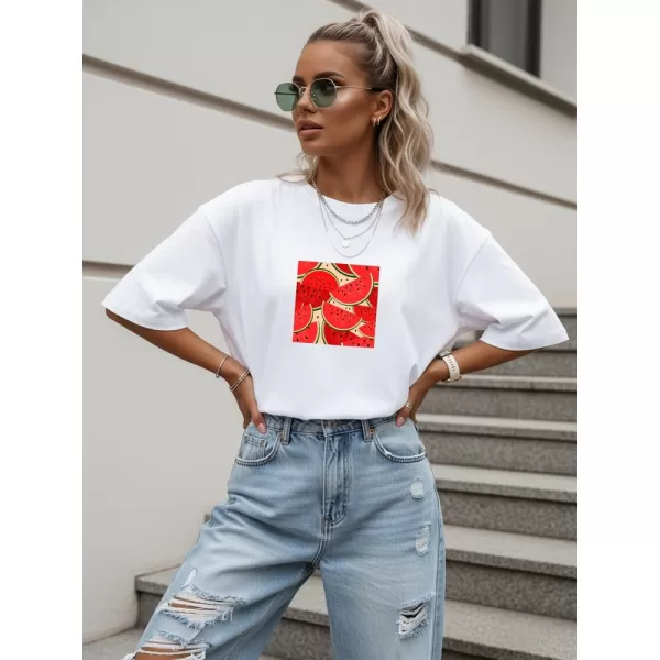  Damen-T-Shirt DSTREET NX9001RY-WH-O WEIß 