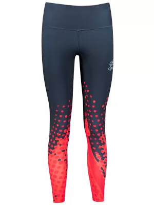 Premium-Leggings für Damen (neue Größen) ALTISPORT VOJ/ALW109LEG05 ROT-SCHWARZ
