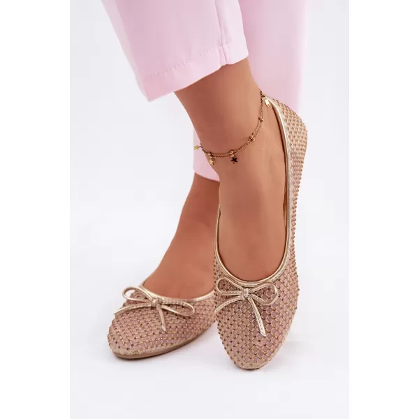  Ballerinas für Damen VINCEZA 62270 BEIGE 