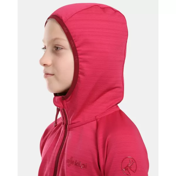  Fleece-Sweatshirt für Kinder KILPI MEMPHIS-JG 1J0202KI ROSA 