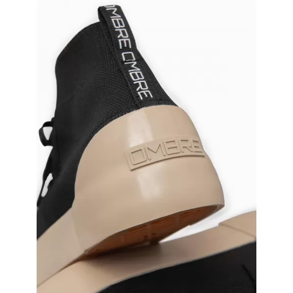  Herrenschuhe OMBRE OM-FOKS-0201 SCHWARZ 