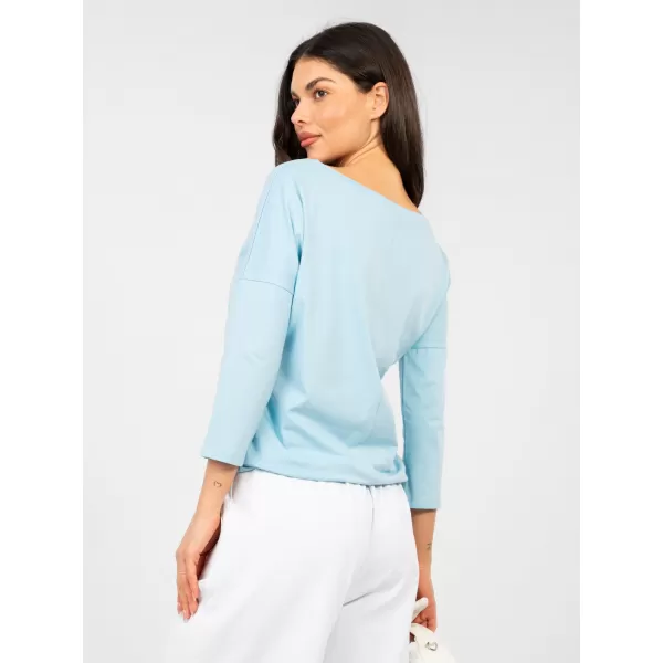  Damen-T-Shirt BASIC FEEL GOOD RV-BZ-4691.10X HELLBLAU 