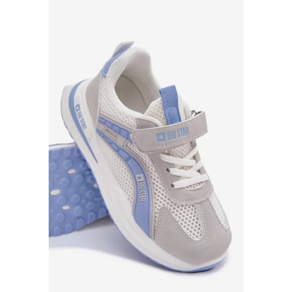  Kinderschuhe BIG STAR SHOES TT374153 WEIß/BLAU 