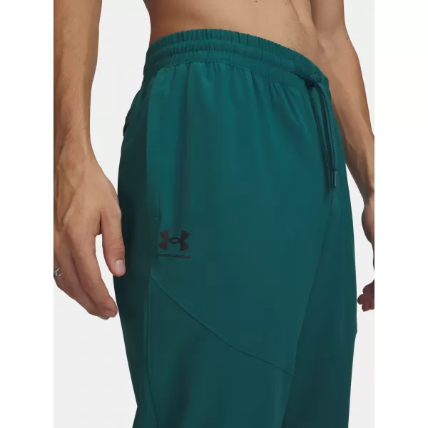  Herren-Jogginghose UNDER ARMOUR VIBE WOVEN JOGGER 1386557-338 GRÜN 