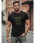 Herren-T-Shirt DSTREET NX0146R-BK SCHWARZ
