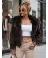 Damenjacke DSTREET TY5843 BRAUN