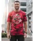 Herren-T-Shirt DSTREET NX2003R-RD-M ROT
