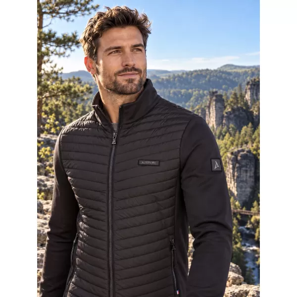  Hybridjacke für Herren ALTISPORT IVON SCHWARZ 
