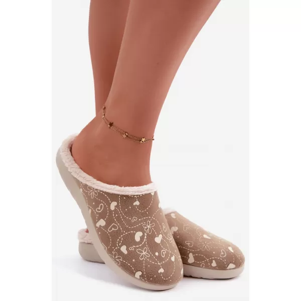  Damenhausschuhe INBLU ET000041 BEIGE 