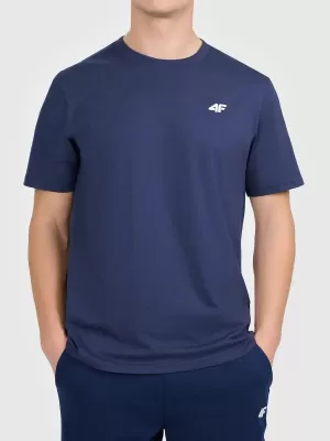 Funktions-T-Shirt für Herren 4F WAW25TFTSM1526 DENIM