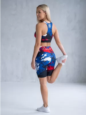 Damen Premium-Funktionsleggings oberhalb des Knies (neue Größen) ALTISPORT VOJ/ALW036LEG06 FLECKEN