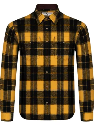 Herren-Flanellhemd NORDBLANC FEN NBSSM8369 BERNSTEIN