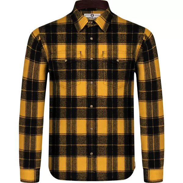  Herren-Flanellhemd NORDBLANC FEN NBSSM8369 BERNSTEIN 