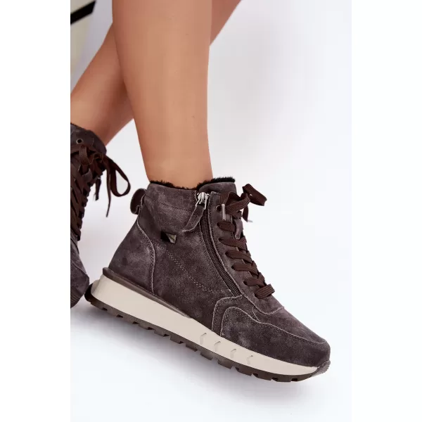  Damenstiefel BOTO 26BT17-651 GRAU 