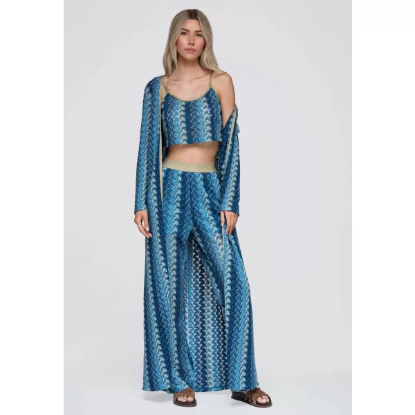  Strickjacke für Damen OMBRE OW-UW-E0001 BLAU 