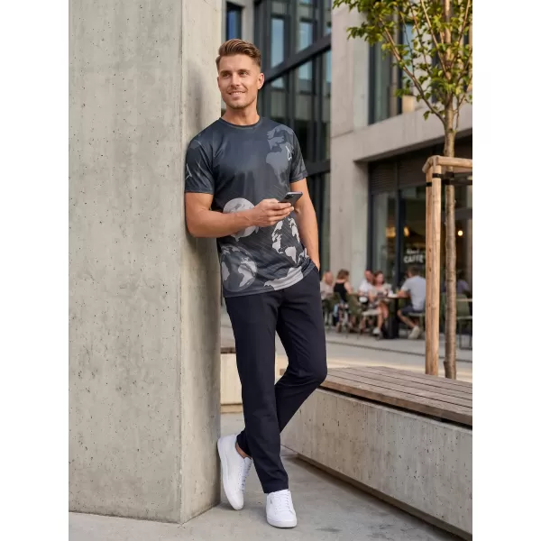  Herren Freizeithemd Premium ALTISPORT VOJ/ALM130TR06 SCHWARZ-GRAU 