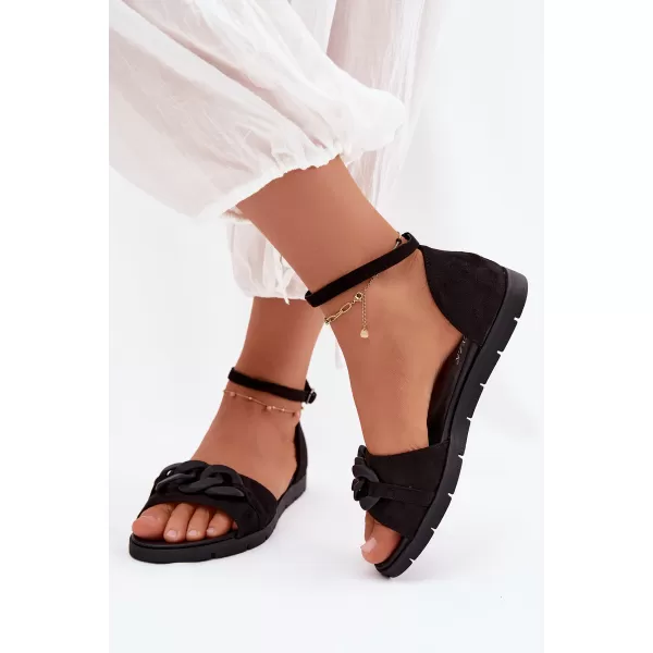  Damensandalen VINCEZA 17320 SCHWARZ 