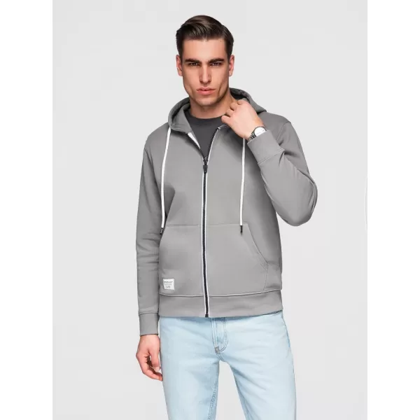  Herren-Sweatshirt OMBRE OM-SSBZ-0272 GRAU 