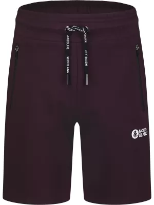 Baumwollshorts für Herren NORDBLANC RELAXEDFIT NBSPM8254 LILA