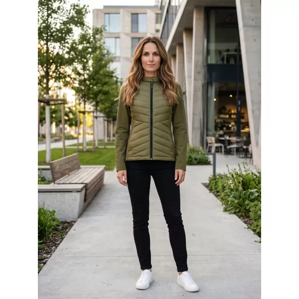  Hybridjacke für Damen MALFINI PREMIUM CROSS 556 AVOCADOGRÜN 