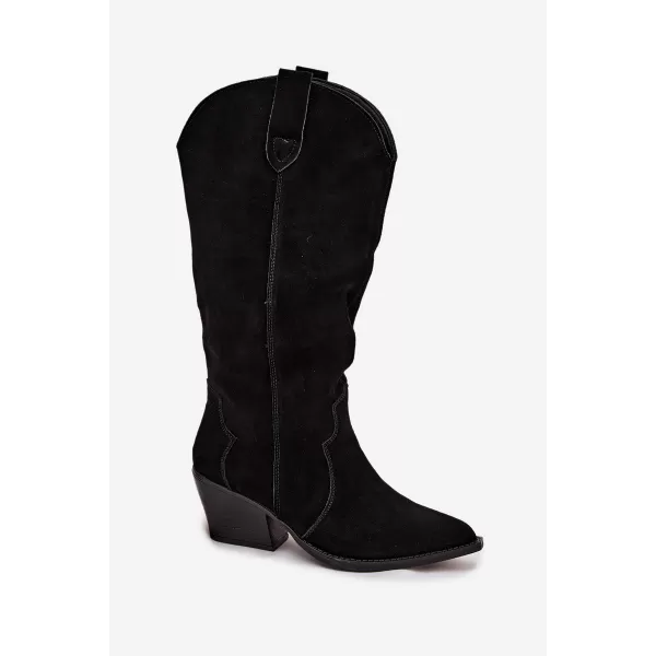  Damenstiefel BOTO 6396 SCHWARZ 