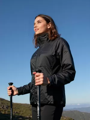 Ultraleichte Damenjacke ALPINE PRO GEREDA SCHWARZ