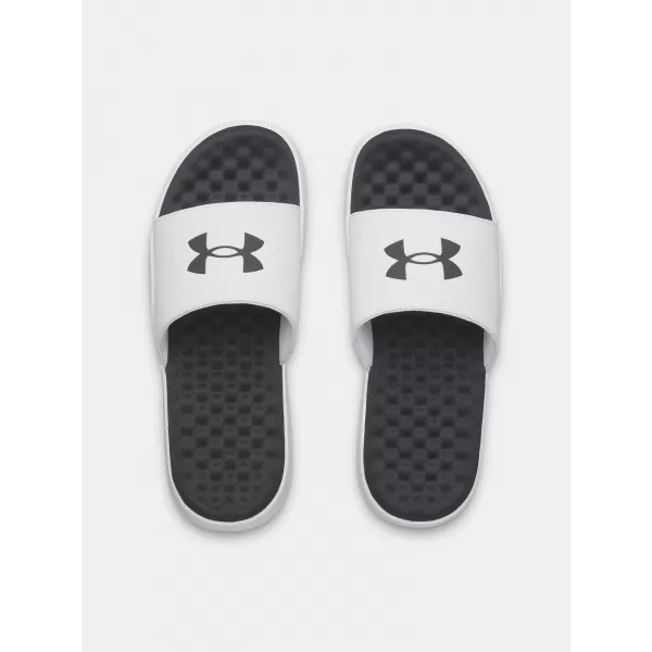  Herrenhausschuhe UNDER ARMOUR IGNITE PRO 8 FIX 6010383-100 WEIß 