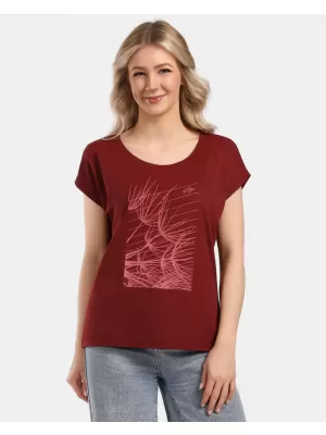 Funktions-T-Shirt für Damen KILPI ARONY-W 1L0304KI DUNKELROT