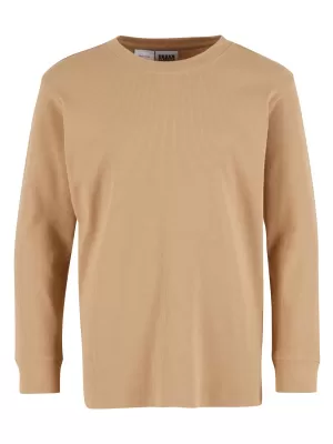 Kinder-T-Shirt URBAN CLASSICS UCK6418A UNION BEIGE/SCHWARZ
