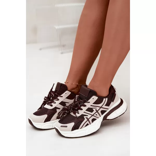  Damen-Sneaker BOTO 88309 BEIGE/BRAUN 
