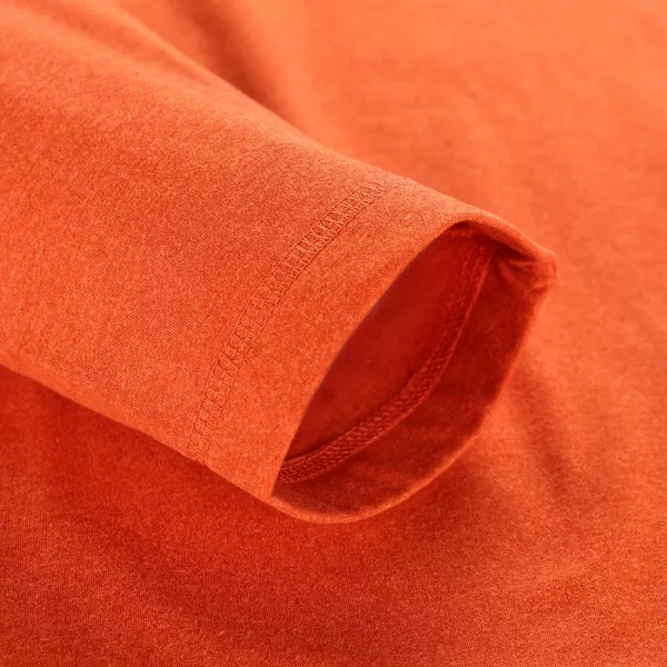  Schnelltrocknendes Herren-T-Shirt ALPINE PRO LOUS MANDARINEN-TANGO 