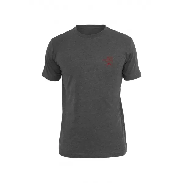  Herren-T-Shirt URBAN CLASSICS TB9016-00091 HOLZKOHLE 