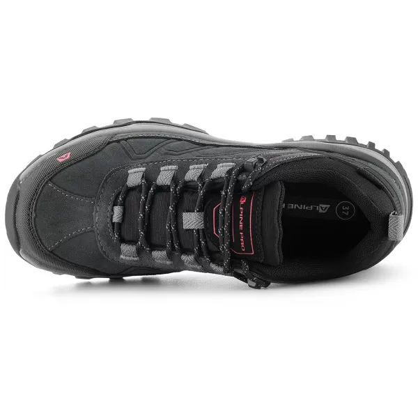  Outdoor-Schuhe ALPINE PRO WANGE DUNKLES ECHTES GRAU 