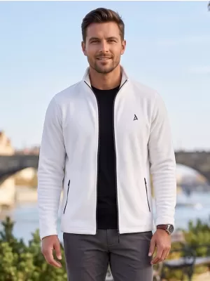 Fleece-Sweatshirt für Herren ALTISPORT ALM002852 WEIß