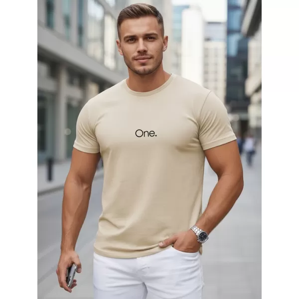  Herren-T-Shirt DSTREET NX5125R-BT BEIGE 
