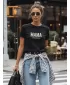 Damen-T-Shirt DSTREET NX5031RY SCHWARZ