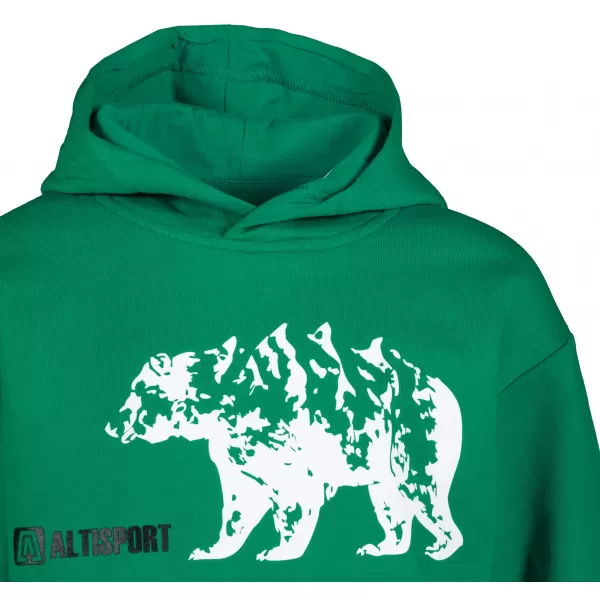  Kinder-Sweatshirt ALTISPORT ALM193422 MITTELGRÜN 