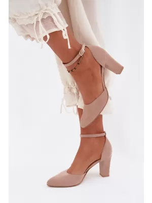 Damenpumps ZAZOO 823 BEIGE