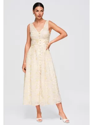 Kleid OMBRE OW-DLR-E0015 BEIGE