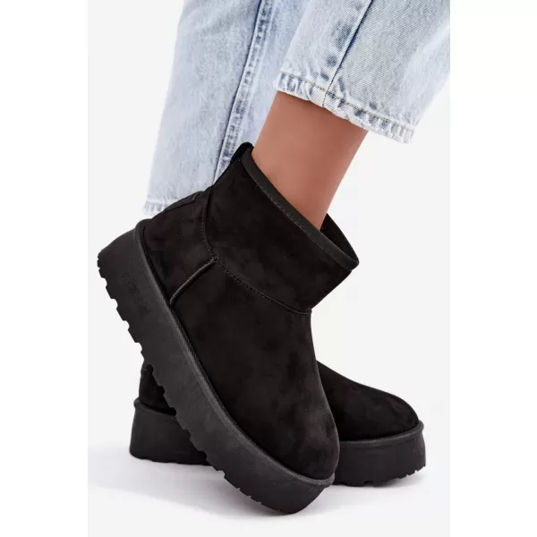  Schneemänner für Frauen BIG STAR SHOES UU274222 SCHWARZ 