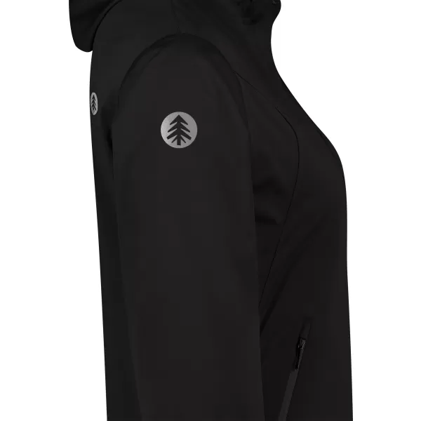  Softshelljacke für Damen NORDBLANC OUTLAND NBSSL8324 SCHWARZ 