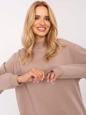 Damen-Sweatshirt BASIC FEEL GOOD RV-BL-5185.79P DUNKELBEIGE