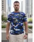 Herren-T-Shirt DSTREET NX2002R-BL-M BLAU