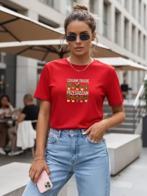 Damen-T-Shirt DSTREET NX5037RY-RD ROT